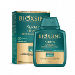 Bioxsine Keratin & Argan Repairing Shampoo Parandav šampoon 300ml
