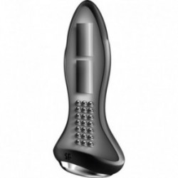 Satisfyer Rotator Plug 1+ Plug Vibrator Vibreeriv & pöörelv anaaltapp Black